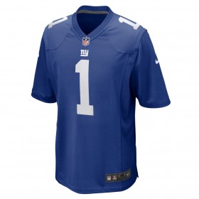 Miesten New York Giants NFL Pelipaita Kadarius Toney 1 Nike Royal 2021 NFL Draft
